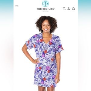 Tori Richard Honolulu Donia dress/coverup